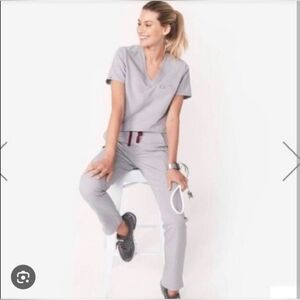 XS Small Limited Edition Cement FIGS Set RARE